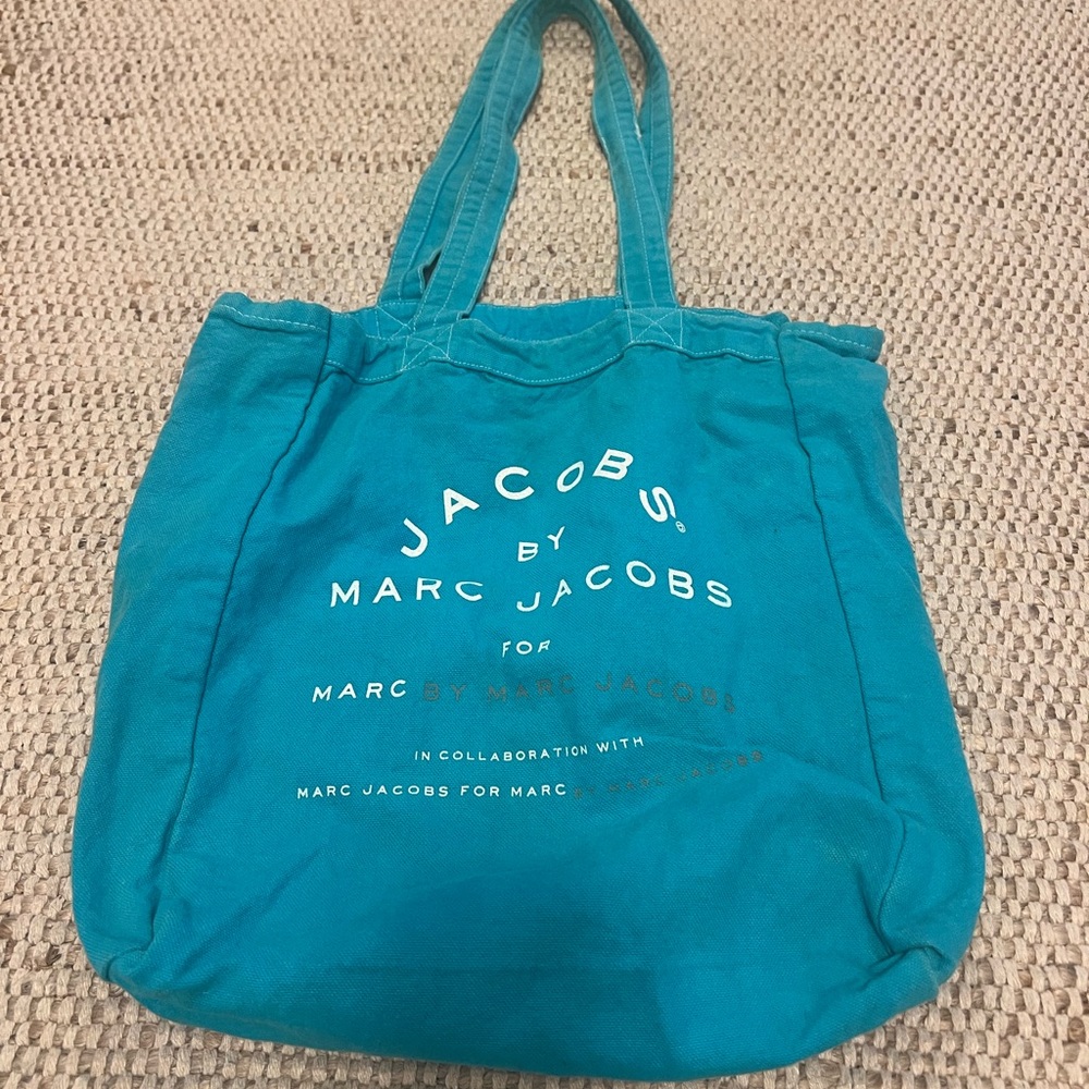 Marc Jacobs Vibrant Blue Tote Bag